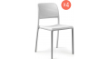 Комплект пластиковых стульев Bora Bistrot Set 4