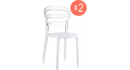 Комплект пластиковых стульев Miss Bibi Set 2