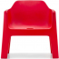 Кресло пластиковое PEDRALI Plus Air полиэтилен красный Фото 1