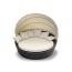 Лаунж-диван плетеный Tagliamento Shell-sunshade алюминий, искусственный ротанг, акрил коричневый, бежевый Фото 2
