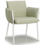 Кресло металлическое c подушками Scab Design Brezza сталь, ткань sunbrella лен, светло-зеленый Фото 4