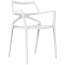 Кресло пластиковое Vondom Delta Basic полипропилен, стекловолокно белый Фото 1