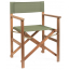 Кресло деревянное складное Garden Relax Noemi Director акация, полиэстер коричневый, мускусно-зеленый Фото 3