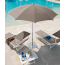 Зонт пляжный профессиональный Magnani Cezanne алюминий, Tempotest Para Фото 3