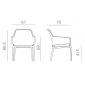 Кресло пластиковое Nardi Net Relax стеклопластик ментоловый Фото 2