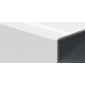 Зонт профессиональный двухкупольный Scolaro Alu Double Starwhite алюминий, акрил белый, бордовый Фото 5