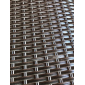 Комплект плетеной мебели Afina AFM-308G Brown сталь, искусственный ротанг, ткань коричневый, серый Фото 2