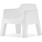 Кресло пластиковое PEDRALI Plus Air полиэтилен белый Фото 1