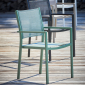 Кресло металлическое текстиленовое Fiam Aria алюминий, текстилен Фото 7