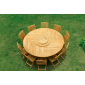 Стол деревянный обеденный Giardino Di Legno Macao Athena тик Фото 4