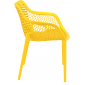 Кресло пластиковое Siesta Contract Air XL стеклопластик желтый Фото 9