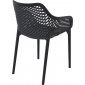 Кресло пластиковое Siesta Contract Air XL стеклопластик черный Фото 17