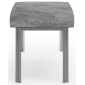 Стол обеденный Aurica Эланд алюминий, керамогранит серый Фото 4