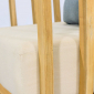 Комплект деревянной мебели Tagliamento Woodland эвкалипт, олефин, искусственный камень натуральный, бежевый Фото 29