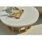 Комплект деревянной мебели Tagliamento Woodland эвкалипт, олефин, искусственный камень натуральный, бежевый Фото 48