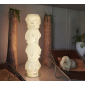 Торшер пластиковый SLIDE Threebu Totem 4 Lighting LED полиэтилен белый Фото 4