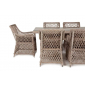 Комплект плетеной мебели 4SIS Латте алюминий, искусственный ротанг, ткань бежевый Фото 5