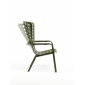 Лаунж-кресло пластиковое с подушкой Nardi Folio стеклопластик, акрил агава, зеленый Фото 7