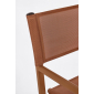 Кресло текстиленовое складное Garden Relax Taylor алюминий, текстилен орех пекан Фото 7