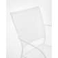 Кресло металлическое Garden Relax Lizette сталь белый Фото 6
