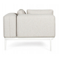 Модуль мягкий с подушками Garden Relax Matrix алюминий, олефин белый Фото 13