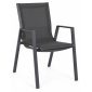 Кресло металлическое Garden Relax Pelagius алюминий, текстилен антрацит Фото 1