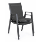 Кресло металлическое Garden Relax Pelagius алюминий, текстилен антрацит Фото 6