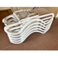 Шезлонг-лежак пластиковый Nardi Tropico полипропилен белый Фото 17