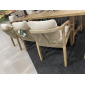 Комплект деревянной мебели Tagliamento Rimini KD акация, роуп, олефин натуральный, бежевый Фото 22