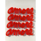 Фигура пластиковая Надпись SLIDE Amore Message органическое стекло красный Фото 3