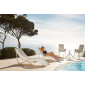 Лежак пластиковый Vondom Ibiza Basic полипропилен, стекловолокно белый Фото 22