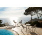 Лежак пластиковый Vondom Ibiza Basic полипропилен, стекловолокно белый Фото 28