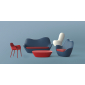 Лаунж-кресло пластиковое с подушкой Vondom Sabinas Basic полиэтилен, ткань Фото 9