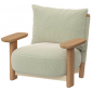 Кресло лаунж мягкое Vondom Milos ироко, ткань, полиуретан Фото 1