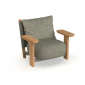 Кресло лаунж мягкое Vondom Milos ироко, ткань, полиуретан Фото 4