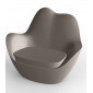 Лаунж-кресло пластиковое с подушкой Vondom Sabinas Basic полиэтилен, ткань Фото 23