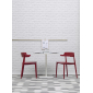 Кресло деревянное PEDRALI Nemea алюминий, ясень, фанера красный Фото 11