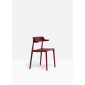 Кресло деревянное PEDRALI Nemea алюминий, ясень, фанера красный Фото 4