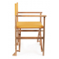 Кресло деревянное складное Garden Relax Noemi Director акация, полиэстер коричневый, горчичный Фото 3