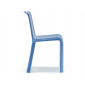 Комплект пластиковых стульев PEDRALI Snow Set 4 стеклопластик синий Фото 5