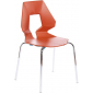 Комплект пластиковых стульев Gaber Prodige NA Set 2 металл, технополимер оранжевый Фото 4