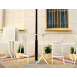 Комплект пластиковых барных стульев Siesta Contract Air Bar 75 Set 2 стеклопластик белый Фото 12