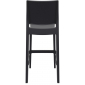 Комплект пластиковых барных стульев Siesta Contract Maya Bar 75 Set 4 стеклопластик черный Фото 6