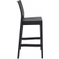 Комплект пластиковых барных стульев Siesta Contract Maya Bar 75 Set 4 стеклопластик черный Фото 7