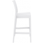 Комплект пластиковых барных стульев Siesta Contract Maya Bar 75 Set 2 стеклопластик белый Фото 5