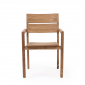 Кресло деревянное RosaDesign Juniper тик натуральный Фото 3