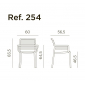 Комплект пластиковой мебели Nardi Clip 70 Doga стеклопластик белый Фото 2