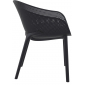 Комплект пластиковой мебели Siesta Contract Sky сталь, стеклопластик черный Фото 5