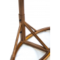 Кресло плетеное подвесное KVIMOL КМ-1016 сталь, искусственный ротанг коричневый Фото 8