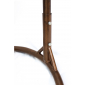 Кресло плетеное подвесное KVIMOL сталь, искусственный ротанг темно-коричневый Фото 11